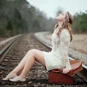 Vintage Lace Long Sleeve Dress